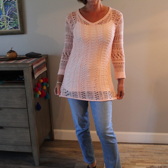 Tommy Bahama Loose Knit Sweater/Cover Up - Picture 5 of 9